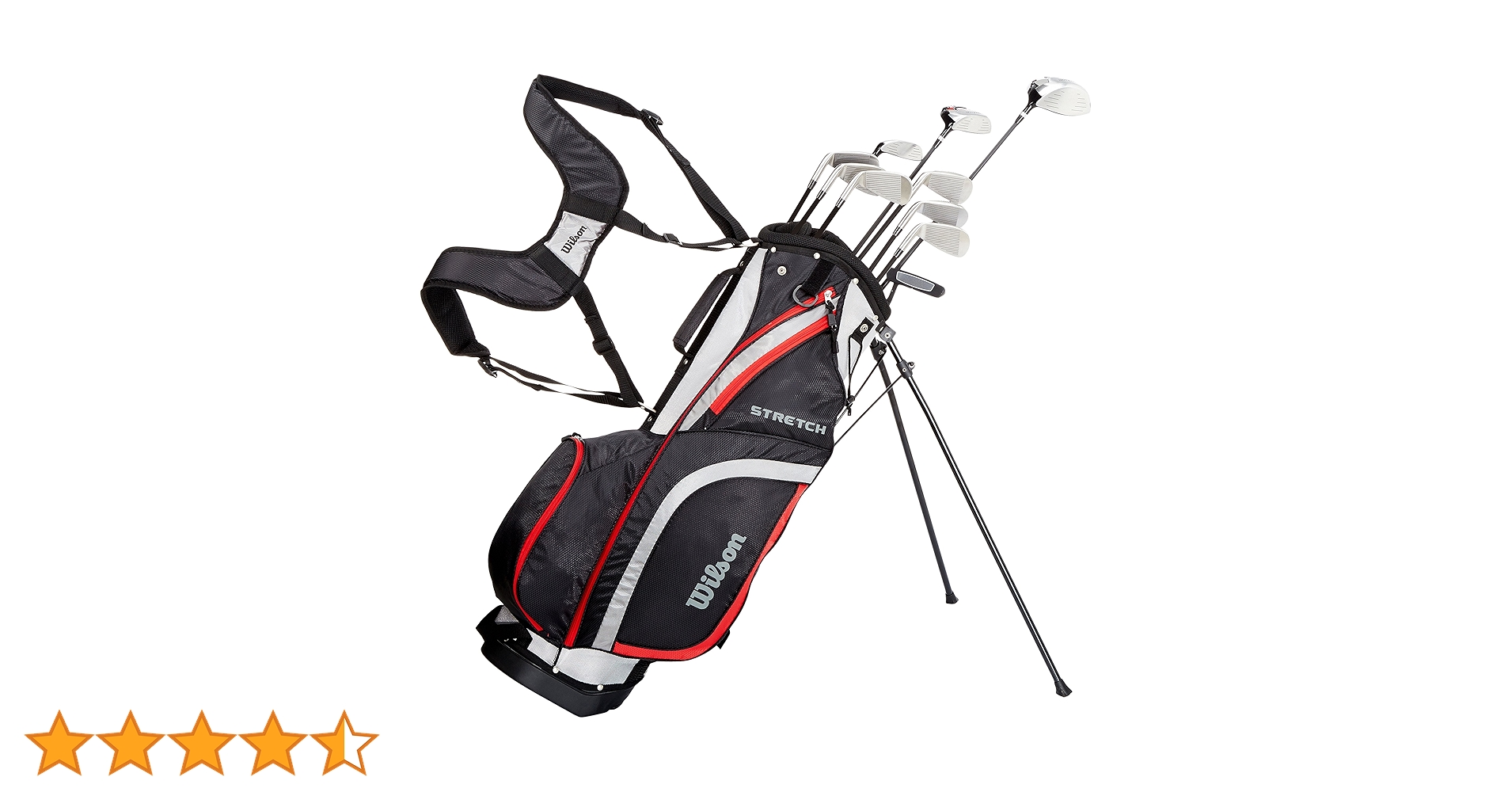 Amazon.co.jp: Wilson メンズ ストレッチ ゴルフ クラブ 10クラブ